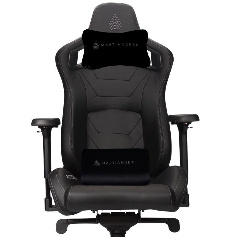 Martiangear Gaming Chair in BLACK (VEGAN LEATHER), Furniture