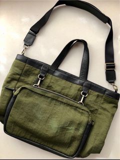 Men’s 2 in 1 tote bag ( Fino Leatherware Authentic)