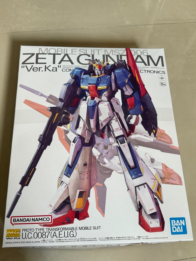 MG Zeta Gundam Ver.Ka, Hobbies & Toys, Toys & Games on Carousell