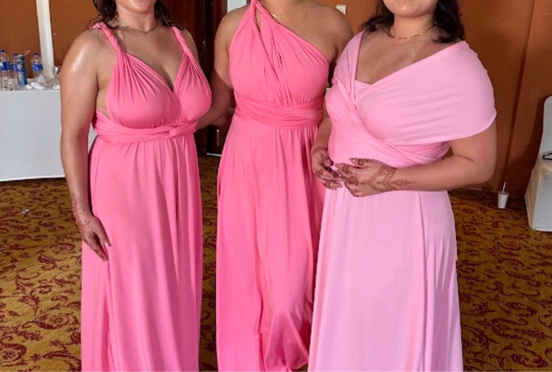 Fuschia pink infinity dress new arrivals