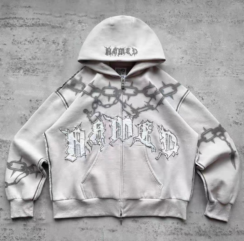 Named Collective Chains Zip Hoodie + Sweatpants, 男裝, 外套