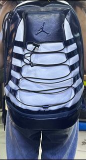 Nike Air Jordan Retro 10 Backpack Laptop Bag Obsidian Navy Blue White
