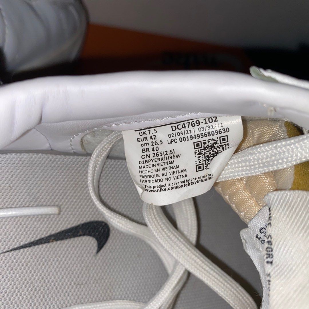 Nike Blazer Low 77 (Category: Sneakers) located in Muntinlupa City. Submitted by declutterbuster (Listing ID 1299658377, Image 3). Description: Good Condition UK 7.5 / cm 26.5 No Issue With Box Payment first thru gcash .