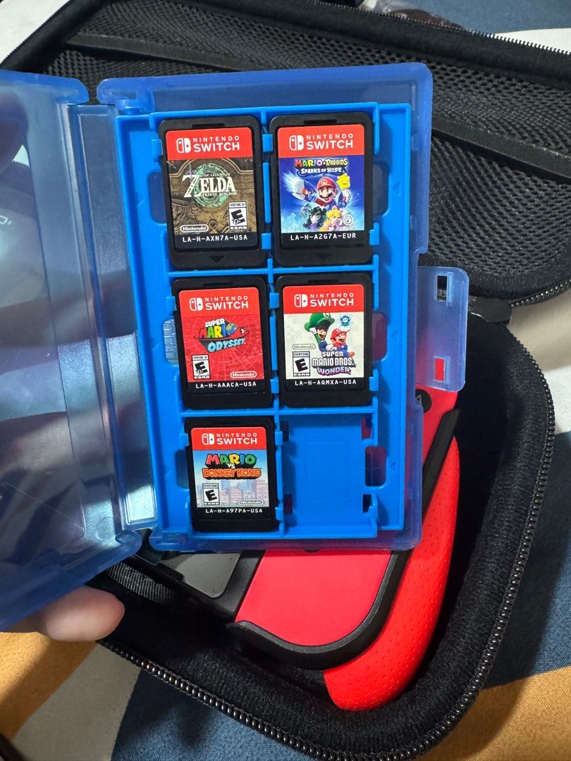 Nintendo Switch Games (Category: Nintendo) located in Muntinlupa City. Submitted by slaybabee (Listing ID 1299732394, Image 1). Description: All games have Case Mario Rabbids Spark of Hope 1,499 Mario Odyssey 1,999 Super Mario Bros Wonder 1,999 Mario Vs Donkey Kong 1,799 Zelda Tears of Kingdom 2,000.