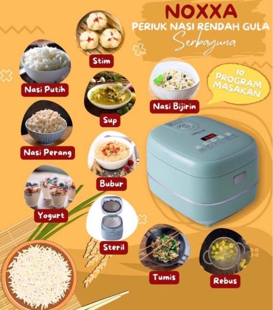 Noxxa rice cooker