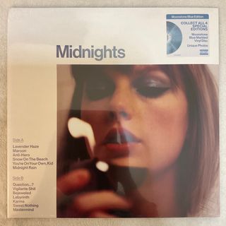 [On Hand] Taylor Swift - Midnights Moonstone Blue Vinyl LP Plaka