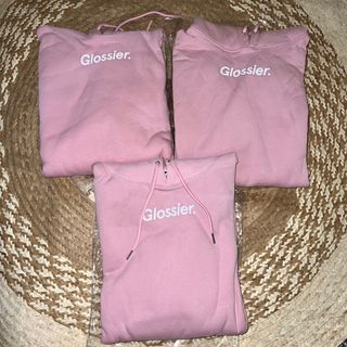 ‼️ONHAND‼️ Glossier ~ Original Pink Hoodie