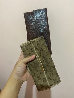 Original Gucci and Valentino wallets