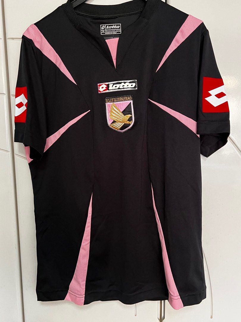 ウェア PALERMO AWAY JERSEY 05/06 LOTTO 2006-07 Palermo Lotto Training Shirt - 5/10 - (XXL)
