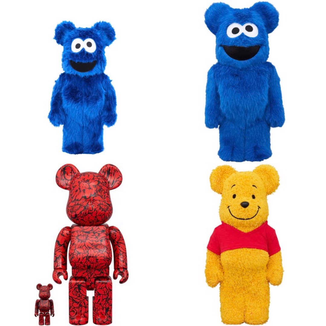 Po 1000% 400% Cookie Monster Winnie Pooh costume SHUN SUDO Mr 