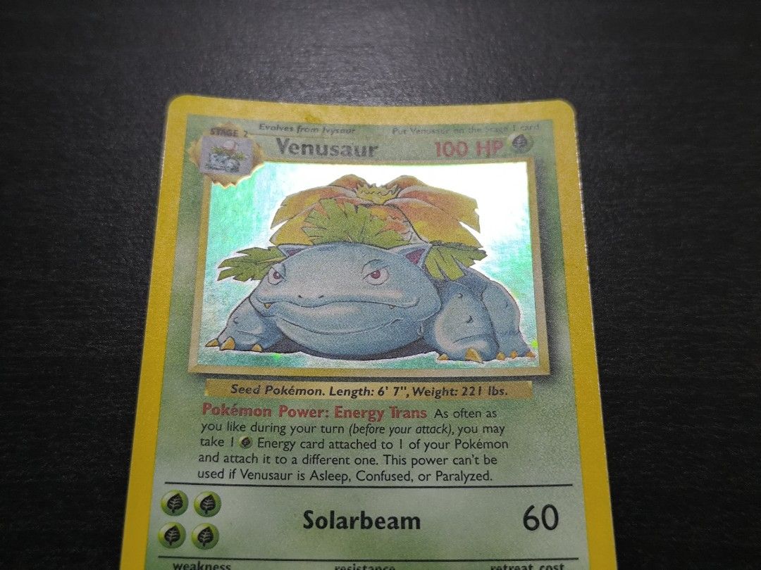 Pokemon Venusaur 15/102 Base Set, Hobbies & Toys, Toys & Games on Carousell Pokemon Venusaur 15/102 Base Set, Hobbies & Toys, Toys & Games on Carousell
