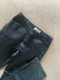 Original Prada Vintage Dark Green Trousers Pants