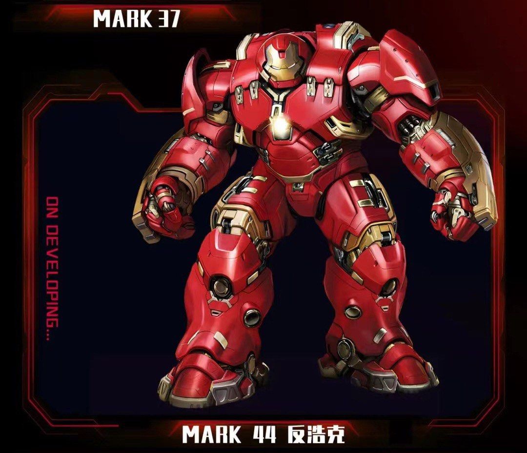 ブ*ル様 ZDTOYS 1/10SUCALE Marvel HULKBUSTER Preorder] Marvel 中动 Zhong Dong Toys ZD - Mark 44 Hulkbuster I