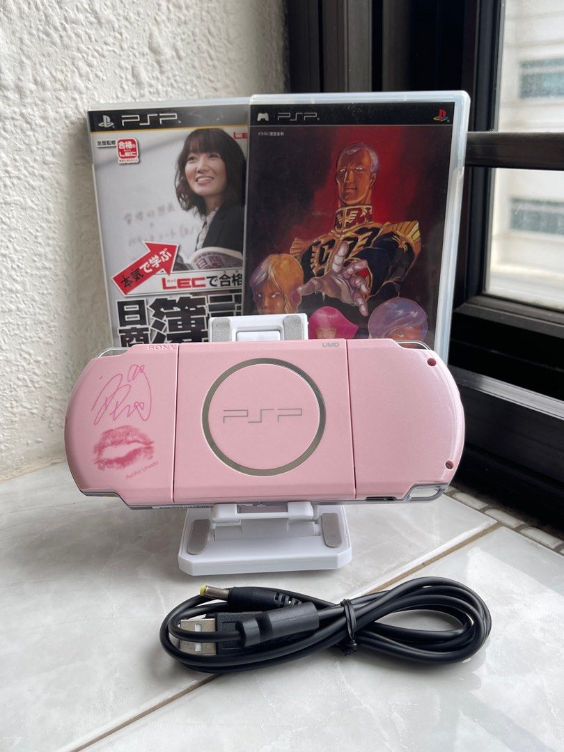 PSP 3000 Pink AKB48 Limited Edition JAPAN version , Video Gaming 