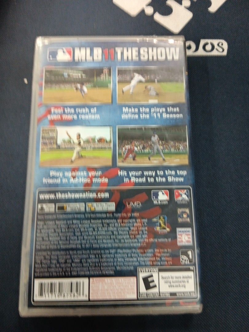 PSP MLB The Show 11 (Category: PlayStation) located in Manila. Submitted by ayinong0453384 (Listing ID 1299647523, Image 3). Description: item is in excellent condition sealed pm for order.