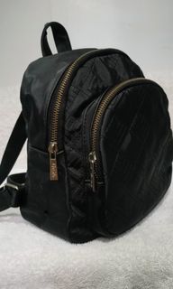 Quilted Nylon Grab(brand ) Small backpack