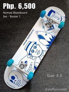 'Roster 1' - Nomad Skateboard Set