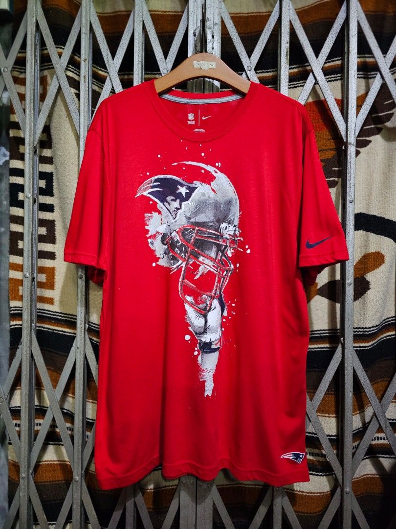 Saiz Besar Nike NFL Team Apparel New England Patriots