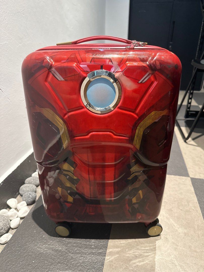 Iron man samsonite luggage hotsell