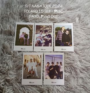 Seventeen Nanatour Polaroid Set