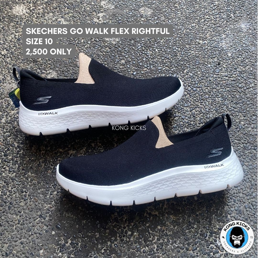 SKECHERS GO WALK FLEX RIGHTFUL SIZE 10 2 500 ONLY Men s Fashion Footwear Sneakers on Carousell