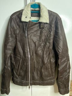 Soft leather jacket