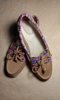 SPERRY TOPSIDER Women's Loafers Size 8M Leather Bought in the USA
