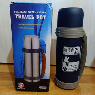 Stainless Steel 1.2L Thermos Travel Pot for 540