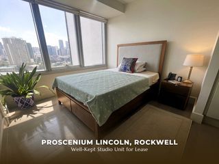 Studio Proscenium at Rockwell Lincoln Tower Makati for Rent