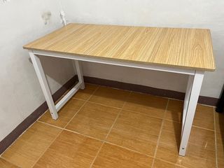 Study Table 120*60*74 white thickened