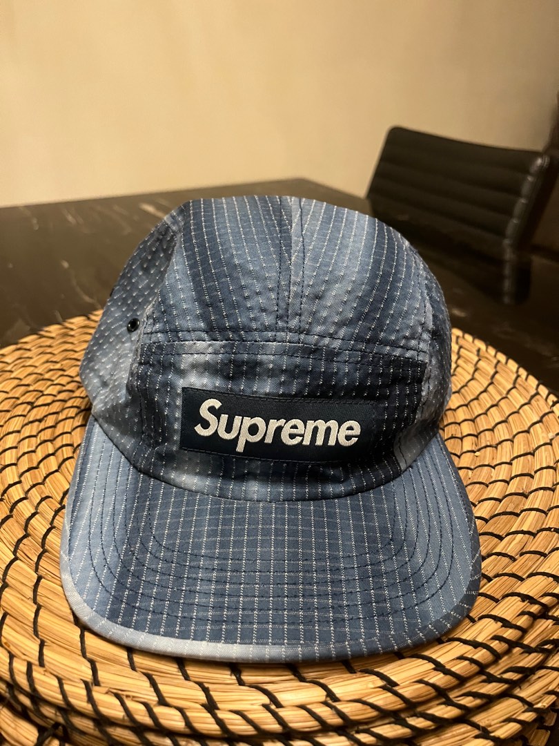 Supreme tie dye ripstop camp cap top