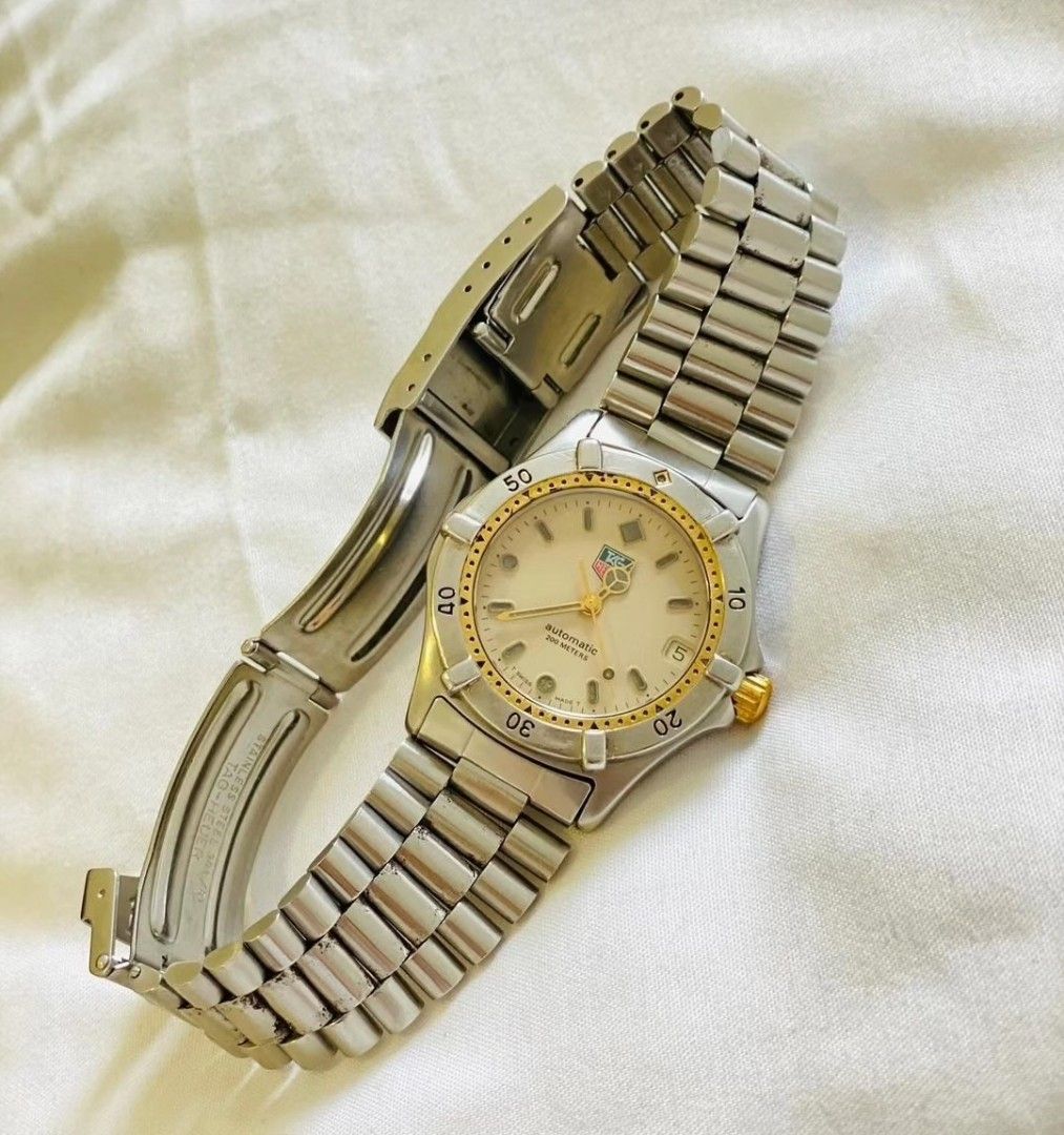 TAG HEUER two-tone (Automatic) 2000 Ref 665 713F (Category: Luxury Watches) located in Quezon City. Submitted by rmseller.2017 (Listing ID 1299705802, Image 2). Description: TAG HEUER two-tone (Automatic) 2000 Ref 665 713F | case size: 40mm (35mm excluding crown) | P28,500 only (open for installment).
