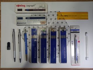 TAKE ALL Architecural/Engineering Drafting, Mechanical Pencil, Technical Pen, & other Drawing Supplies (Staedtler, Tombow, & Rotring)