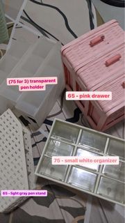 TAKE ALL FOR 200 DRAWERS AND PEN STAND