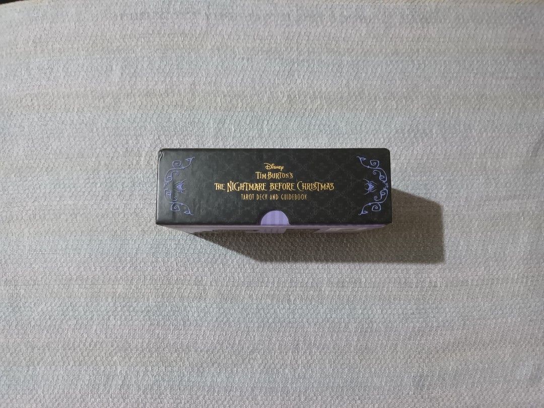 The Nightmare Before Christmas Tarot Deck & Guidebook (Cards) (Category: Storybooks) located in Makati City. Submitted by chipipaypresyo (Listing ID 1299651188, Image 2). Description: Rfs: Not using anymore & Decluttering..