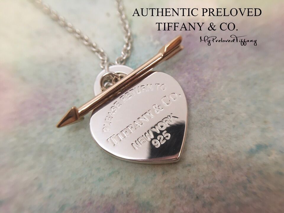 Tiffany medium heart necklace store