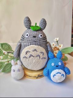 Totoro Crochet with Mace