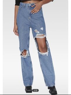 Trendyol Ripped Highwaist Jeans