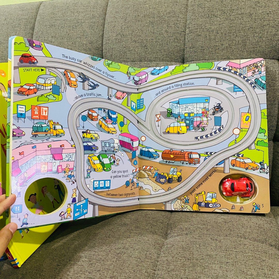 Usborne Wind Up Busy Car >> NEW, Hobbies & Toys, Books & Magazines