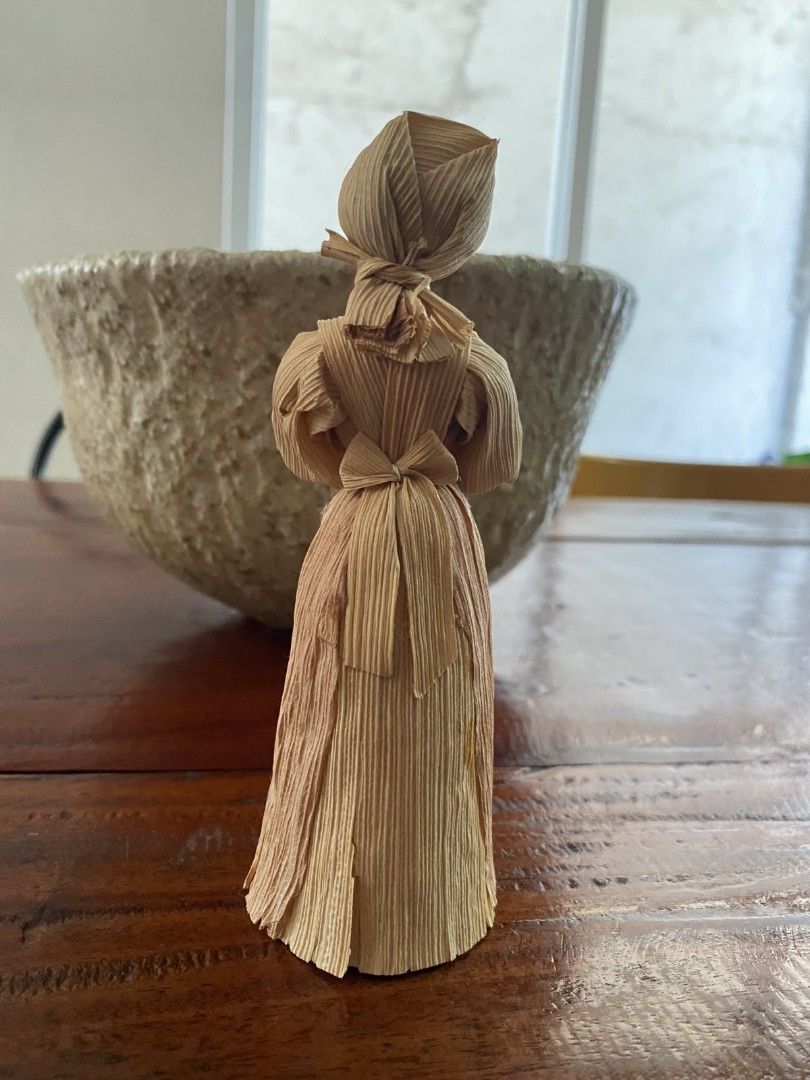 Vintage Corn Husk Doll (Category: Vintage Collectibles) located in Bulacan. Submitted by orange.locker (Listing ID 1299641791, Image 2). Description: Hand made corn husk doll 5.5 inches tall Rare item.