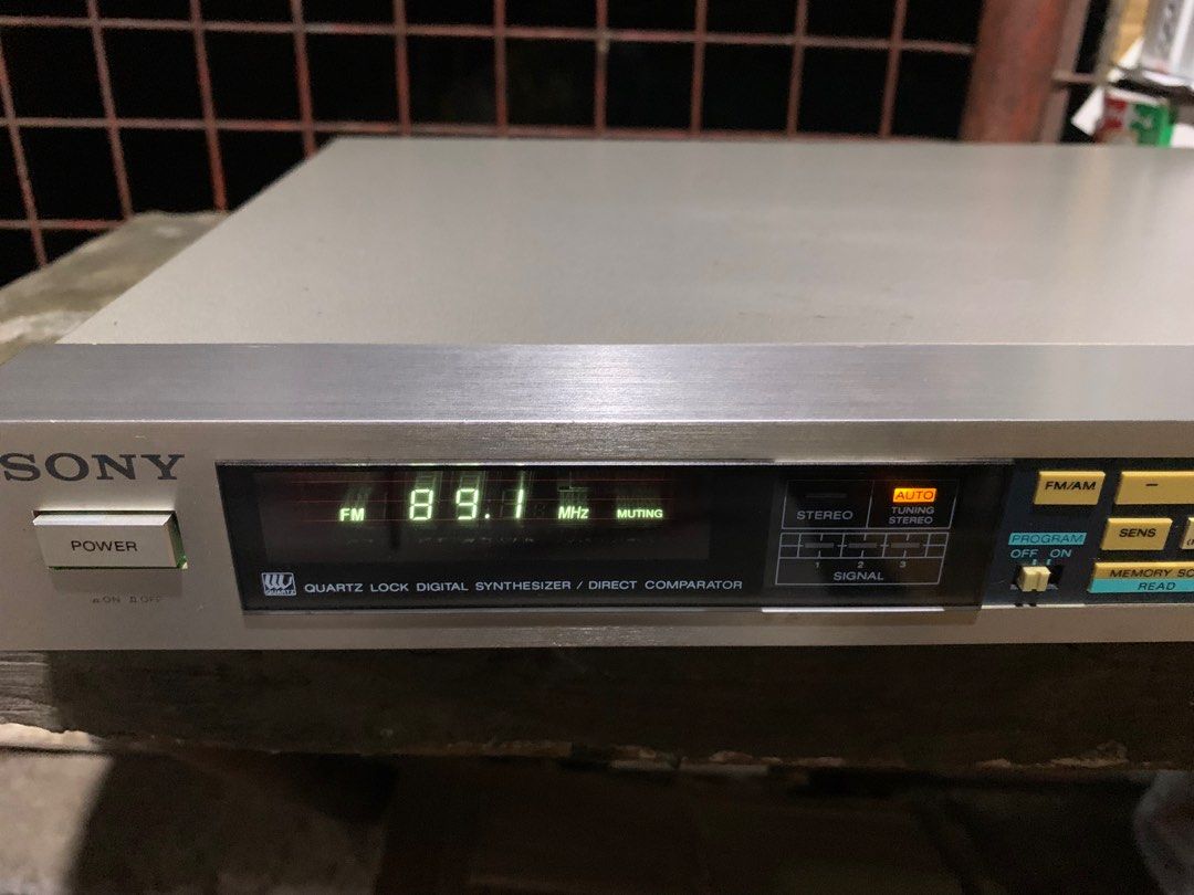 TUNER RADIO SONY Fm Stereo / Fm-Am Tuner St-Jx410L / Vintage Hifi Used