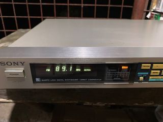 VINTAGE  SONY FM STEREO FM-AM TUNER ST-JX5 AC 110 VOLTS 50/60 HZ 12 WATTS MADE IN JAPAN