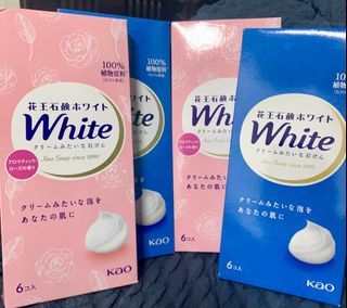 White soap japan 6pcs