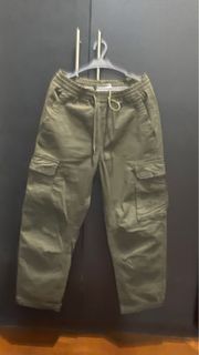 Zara - Olive Green Cargo Pants
