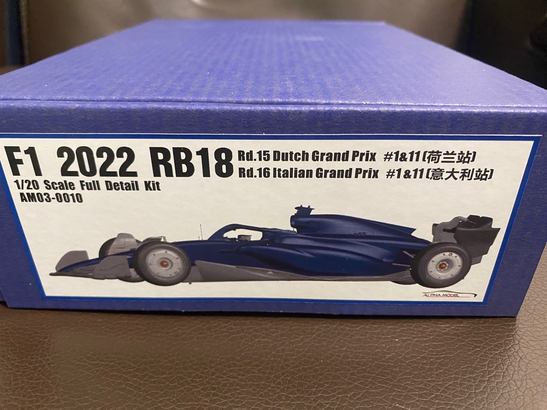 1/20 Alpha Model Redbull RB18 2022 F1首辦車, 興趣及遊戲, 玩具 