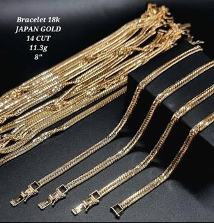 14cut japan gold 11.3grams 8inches
