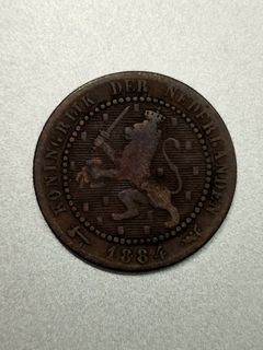 1884 1 Cent - Netherlands