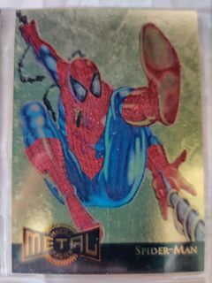 1995 Fleer Marvel Metal Gold Blaster Spider-Man