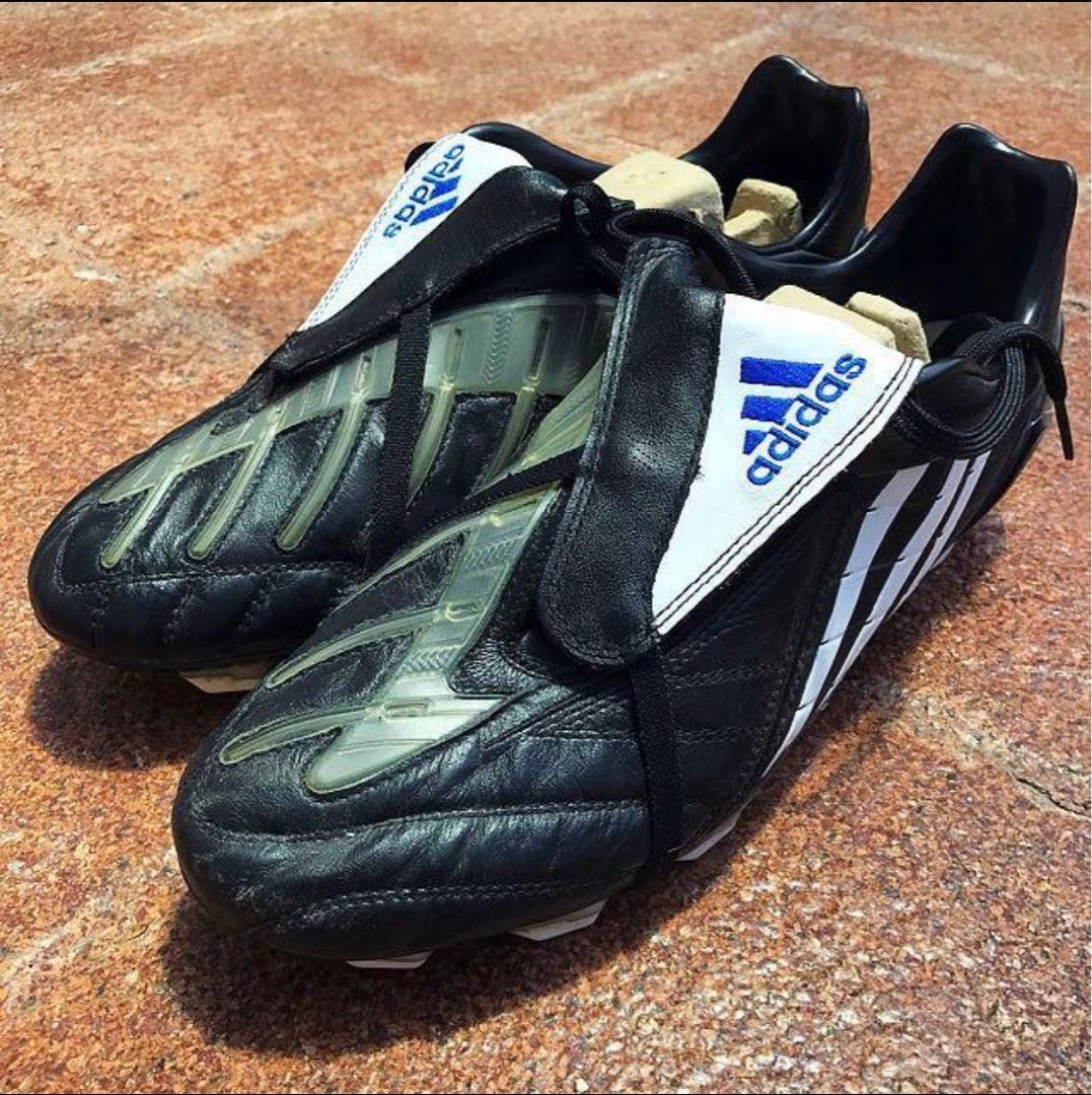 2007 Adidas Predator Powerswerve TRX FG Black US 11.5 Sports Equipment Other Sports Equipment and Supplies on Carousell
