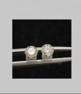 .20ct diamond solitaire earrings